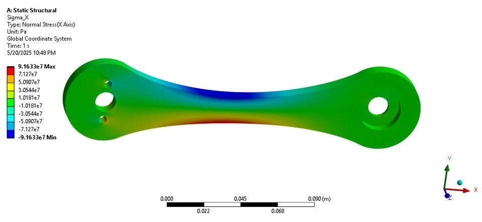 Bicycle crank CAD model