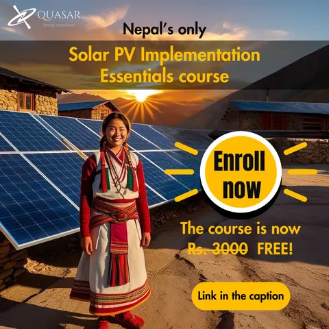 Free Solar Energy Course cover